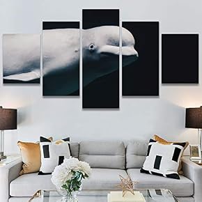 SIGNWIN 5 Panel Canvas Wall Art Peaceful Seas...