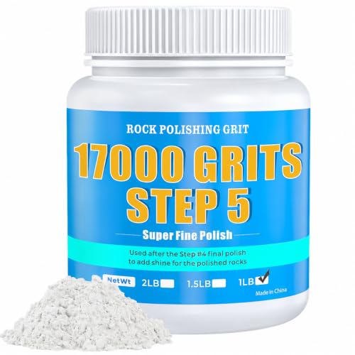 Image of 17000 Grit Aluminum Oxide Rock Tumbler Polish, Step 5 Premium Final Polish
