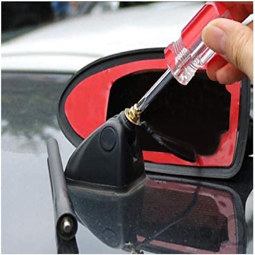 Image of Universal Shark Fin Antenna for Car - Car Signal Aerial - Stylish Roof Antenna for All Cars Models (Black)