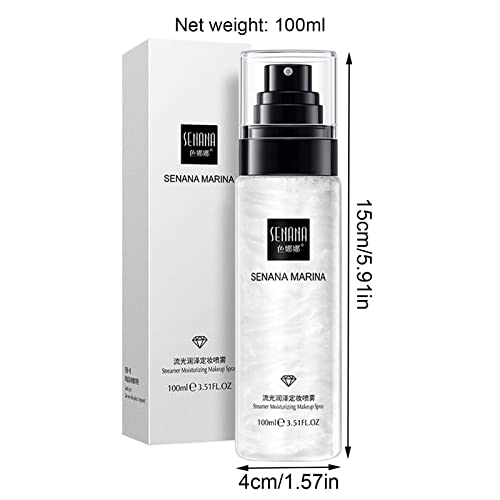 Niebla Fijadora Facial | niebla facial | Spray fijador maquillaje no graso Hidratante Mate Formación película rápida larga duración Para pieles secas Yajimsa - imagen 6