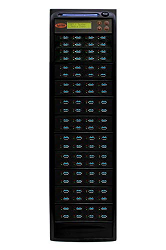 Image of Systor 1 to 95 USB 3.0 /3.1 Duplicator & Sanitizer 6GB /Min - SYS-USB30100-95 | Standalone USB duplicator and sanitizer for flash memory drives with copier and storage drive eraser, speeds up to 100MB /sec.