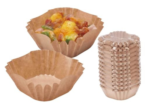 サンナップ 【紙製 おかずカップ】 クラフトカップ お弁当 お菓子 OCK240MMZ (角中 240枚)（Amazon）