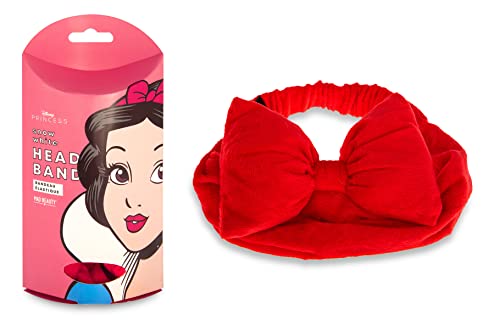 MAD Beauty Felpa Diadema para el pelo Princesa Blancanieves, Disney POP Princess Headband Snow White Cover