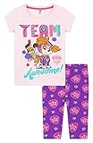 PREMIUM QUALITY: il set di abbigliamento sportivo bambina si compone da una t-shirt bambina in 100% cotone e da un paio di leggings 3/4 piacevolmente elasticizzati in 95% cotone e 5% elastan.