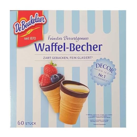 Tekrum Waffel-Becher 60St/230g