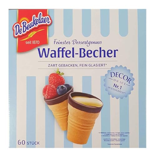 Tekrum Waffel-Becher 60St/230g