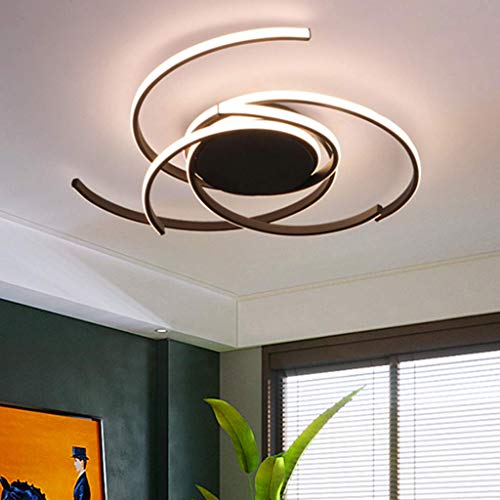 Plafonnier LED moderne à intensité variable forme fleur - 3