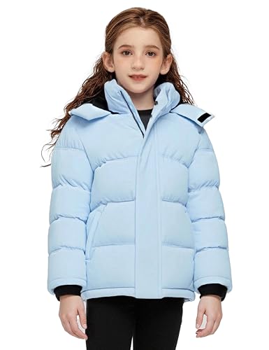 ZSHOW Girl's Winter Coats Waterproof Hooded Puffer Jacket Outerwear Winter Jacket3