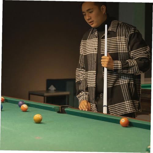 PRETYZOOM 2pcs Long Billiard Cue Wooden Pool Stick miniatura 6