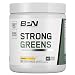 Bare Performance Nutrition, Strong Greens Superfood Powder, Antioxidants, Non-GMO, Gluten Free and No Artificial Sweeteners, Wheat Grass, Coconut Water, Turmeric and Monk Fruit (30 Servings, Lemon)