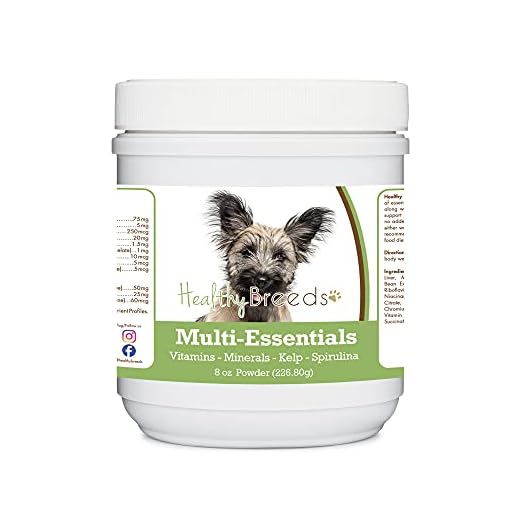 Healthy Breeds Skye Terrier Multi-Essentials Powder for Dogs - an Ideal Supplement of Vitamins, Minerals & Antioxidants for Your Dog - 8 oz