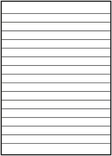 Landré Kanzlei-Papier Recycling A3 auf A4 gefalzt, liniert, 70 g/m², 250 Kanzleibogen