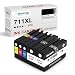 Produktbild SMARTOMI 711XL Kompatibel Tintenpatrone für HP 711XL Ersatz für HP Officejet Pro Designjet T120 24 T120 610 T520 24 T520 36 T520 610 T520 914 T100 T125 T130 T525 T530(5er-Pack)