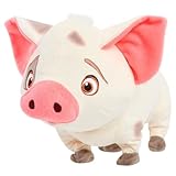 Disney Princess Moana Walk & Snort Pua Feature Plush, Sounds and Movement Stuffed Animal, Pig, Kids Toys for Ages 3 Up by Just Play