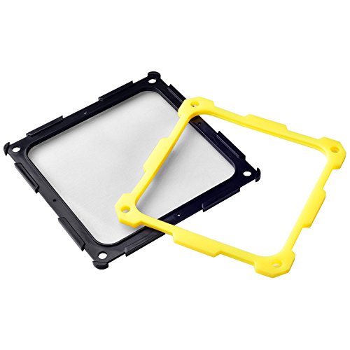 Filtro de ventilador Silverstone contra sobrecalentamiento por polvo SST FF124BY