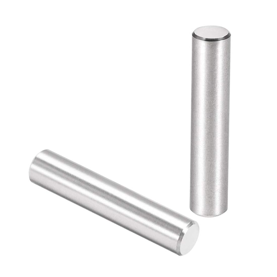 ROWORKX 6mm x 80mm Dowel Pins, Non-Threaded Shelf Support Pegs, 25pcs