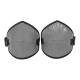 Ginocchiere MTB 25 x 18 cm, colore nero, ginocchiere MTB 25 x 18 cm, nere (non pile)