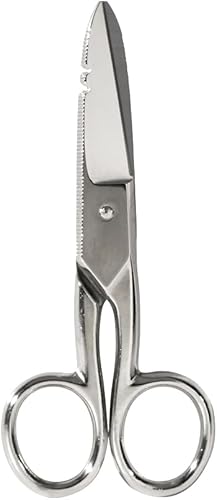 Miniatura 5 de Klein Tools 46037 Kit de empalmador de cables con tijeras para electricistas, cuchillo empalmador de cables y bolsa de espuma de 2 bolsillos,