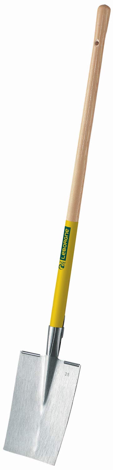 Leborgne Louchet Senlis Manche Bois 100 cm Acier Trempé pour Sol Argileux