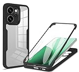 Kukoufey Compatible with Oppo Reno 15 Pro 5G Case,Coverwith Built-in Screen Protector Compatible with Oppo Reno15 Pro 5G CPH2813 Case Cover Black