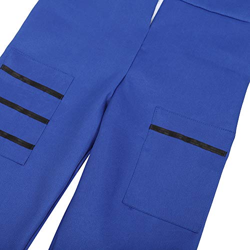 Kids Astronaut Costumes Nasa Space Suit Dress Up Astronaut Costume for Kids Halloween Costume Blue 2XL