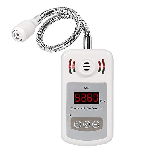 Gas Leak Monitor for Natural Gas, DEEPLITE Portable Combustible Gas Leak Sniffer Detector, Methane RV Propane Gas Leak Sensor Instrument with Digital Concentration Display, Battery Operated