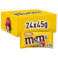 M&M’s Confetti Al Cioccolato Contenenti Arachidi, 24 Pezzi X 45 G