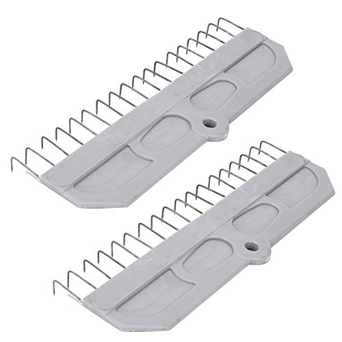 Redxiao Poids de la Griffe à Tricoter, 2pc Universal Griffe Poids pour Machine à Griffes Cintre de Griffe de Dentelle de Poids Accessoires de Machine a Tricoter en Métal de 20cm
