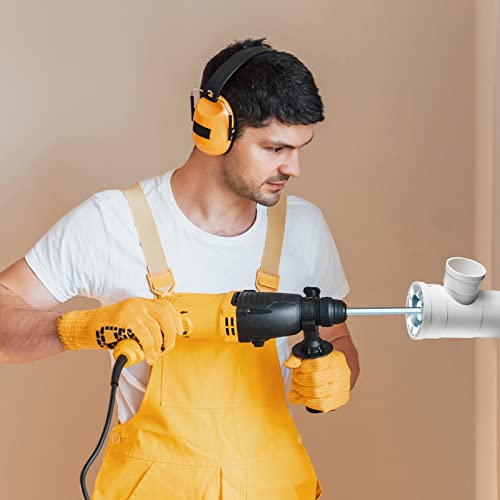 Lothee 3 Pcs Socket Saver Set For Pvc Plumbing Pvc Pipe Cutter, Fits 1/2 Variable Speed Power Drill, 1-1/2 In, 2 In, 3 In Bits Pvc Pipe Reamer Tool Fitting Saver For Removing Sch 40 From Hub #TOP5