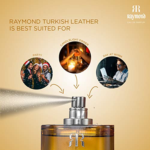 Image of Raymond Turkish Leather Perfume for Men, 95 ml