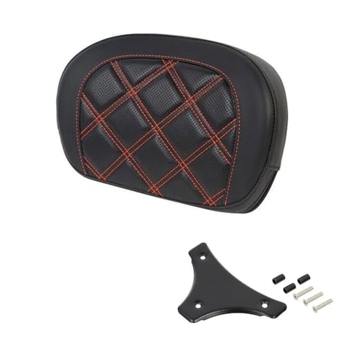 Coussin de dossier passager arrière pour moto de prestige avec finitions haut de gamme