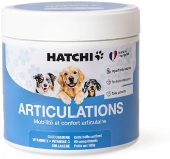 Hatchi - Articulations - Complément Alimentaire Premium pour Chie...