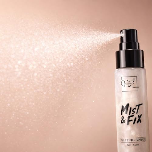 Image of Beauzy Mist & Fix Setting Spray Combo (3 x 50ml) | Long Lasting Makeup Fixer with Gold, Pink & Silver Glow | Hydrating, Lightweight Face Makeup Setting Spray for All Skin Types