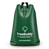 Baumbewässerungssack 75 L Bewässerungsbeutel für Bäume, Langzeitbewässerung mit bis zu 9 Std. Wasserabgabe, Gießsack aus UV-beständigem PVC, gegen Trockenheit und Hitze, für Stammumfang bis 30 cm