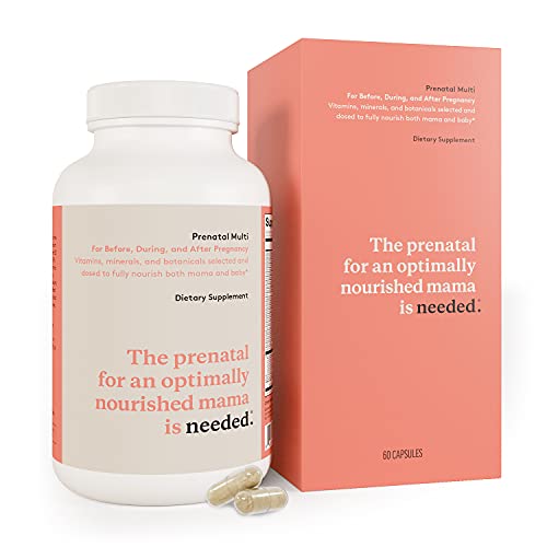 Needed. Multivitamin Capsules for Prenatal, Pregnancy, Breastfeeding