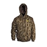 HOT SHOT Men’s Insulated Twill Camo Hunting Jacket, MO Original Bottomlands Camo with Cotton Shell, for cold weather, bird and deer hunting, XX-Large