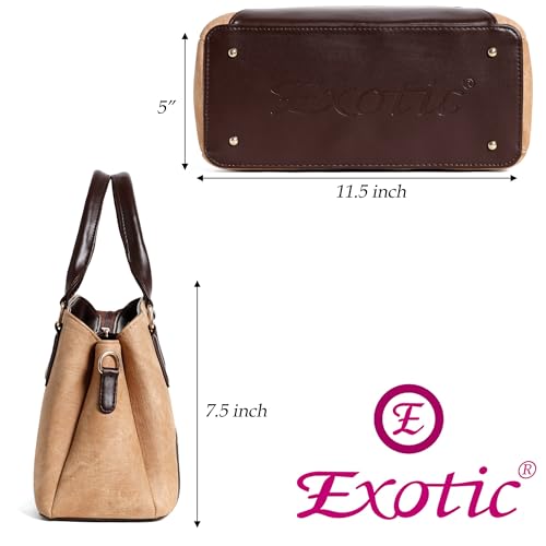 Image of EXOTIC Three section Denim Design, Multipurpose handbag with Shoulder Strap