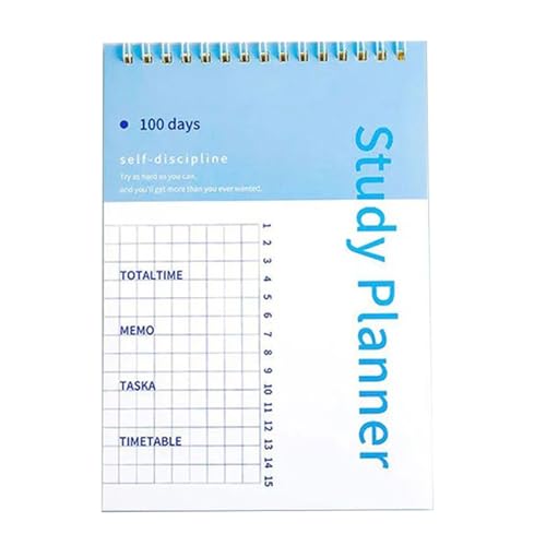 Journal d'horaire A5 esmen pour organiser vos objectifs et réussir vos projets
