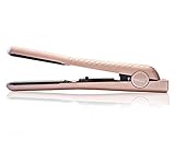 Iso Beauty Diamond Collection Super Spectrum Pro Hair Straightener Flat Iron W/ 1.25 Inch Ceramic and adjustable temperature control of 180-450°F (Rose Gold)