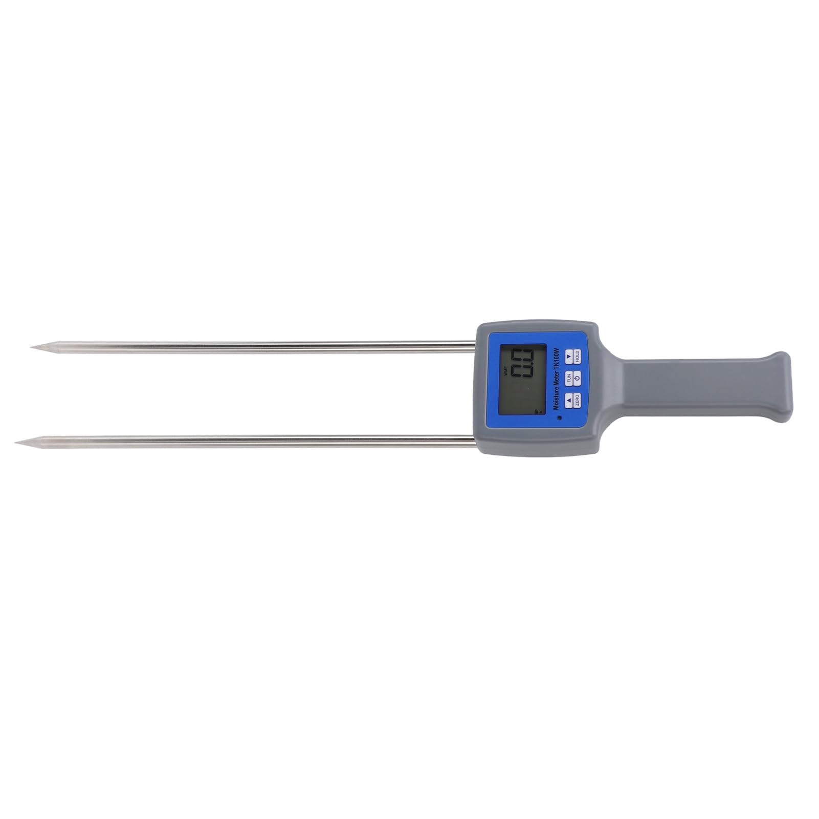 Medidor de humedad de madera Prueba de humedad de leña con sonda con la pantalla LCD retroiluminada Medición precisa para muebles de carpintería