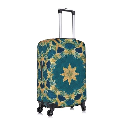 Quadrangle Pattern Suitcase Cover Luggage Protective Case High Elasticity Material For Travelers3