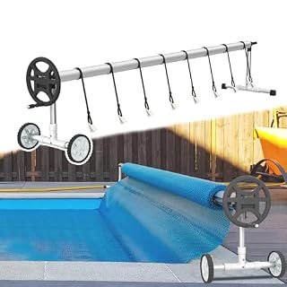 NAIZY enrouleur bâche piscine mobile 300 à 570 cm