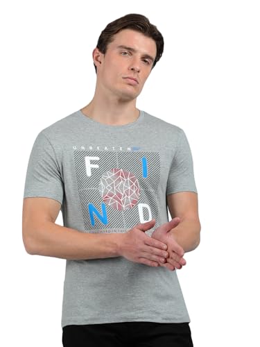 Image of Dollar Pack of 1 Cotton Printed Men Tshirt