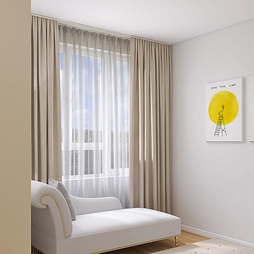 Rail de plafond de 2m pour rideaux afin d'isoler une chambre - 8
