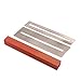 Produktbild HEALLILY Gitarre Bund Draht Polieren Strahl Schleifstein Bünde Schleifen Polieren Kit Schutz Griffbrett String DIY Gitarrenbauer Werkzeug R46A (Braun)