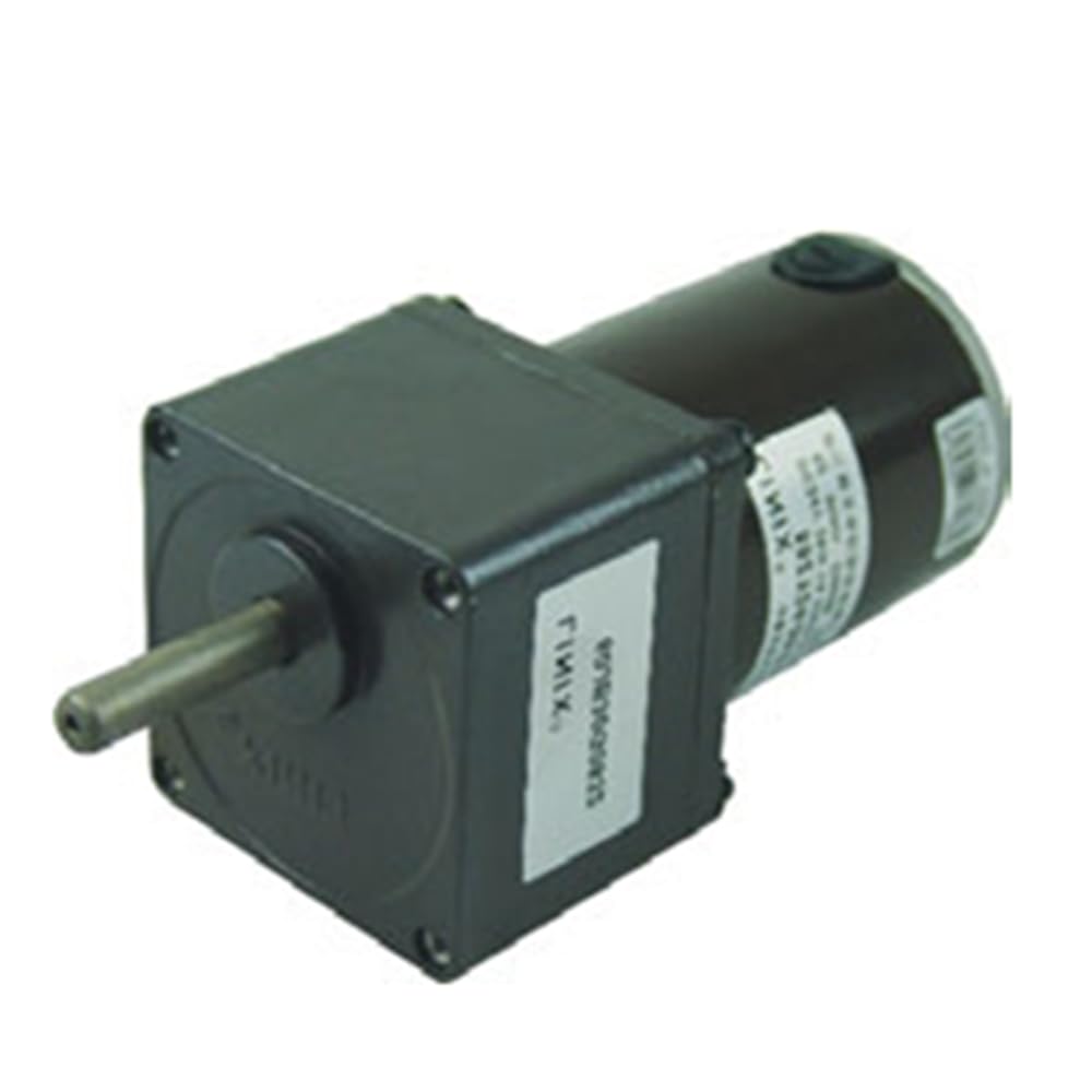 LINIX 55ZY12-25-02 12V DC 25W 3000r/min Gear Motor Permanent Magnet DC Motor with 8mm Shaft Gearbox Reducer (12V DC 25W 3000r/min Motor, 60JB180G0832(Reduction Ratio 1:180))