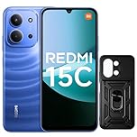 XIAOMI Redmi 15C Smartphone(Coque Inclus), 4Go RAM 256 Go ROM, Triple caméra arrière de 50MP avec IA, Écran 6,9 Pouces Batterie 6000 mAh, Affichage de Soins oculaires 120 Hz(Bleu)