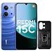 Produktbild XIAOMI Redmi 15C Smartphone - 4GB / 256GB, Bildschirm 6,9 ", 120Hz, 50MP Dual-Kamera, 6000mAh Blau, Kein Ladeadapter (mit Handyhülle)