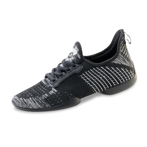 Anna Kern Hombres Zapatos de Baile/Dance Sneakers 4010 Pureflex - Negro - Suela de Sneaker [UK 10]