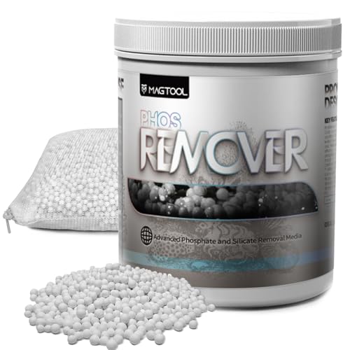 MagTool 1000ml Advanced Phosphate and Silicate Remover Aquarium Filter Media, Ideal for Saltwater...